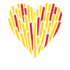 Belgian fries heart