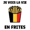 Belgian Fries Flag Graphic
