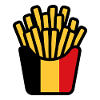 Frites Pop Art Jaune Rouge