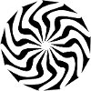 Geometric Black Vortex