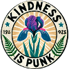 Freundlichkeit ist Punk-Iris-Patch