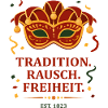 Tradition. Intoxication. Freedom. – Carnival mask
