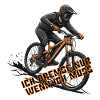 Mountain Bike MTB Downhill Design Gift