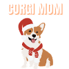 Corgi-Mama Weihnachtshund