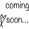 À venir Lettering