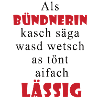Graubünden casual saying