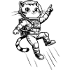 Cat Astronaut