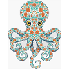 Blumen-Oktopus