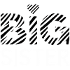 Big Sister Zebra Stripe Design