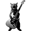 Rock Cat - Electric Guitar Music