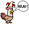 Chicken Prince's Hat - Carnival Helau