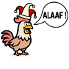 Alaaf Chickens - Carnival Hat