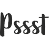 Pssst - silence please