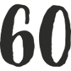 60e anniversaire Numéro Numéro Cadeau
