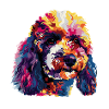 Farbklecks Hund Tier Dog