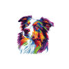 Hund Tier Kunst
