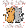 Cat love: Life better with cats
