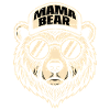 Mama Bear Logo with Sunglasses