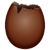 Bitten Chocolate Easter Egg