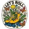 Roulons Floral Roller