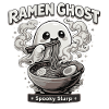 Ramen Ghost Fun Food Motif