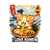 Ramen Noodles Cat Lover