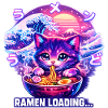 Ramen Cat Cyber gaming