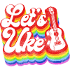 Ukulele hawaiano Ukulele Retro Vintage