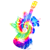 Hawaiian Ukulele Uke Tie Dye
