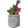 Hawaiian Ukulele Uke Pocket