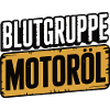 Blutgruppe Motoröl Schrauber Design