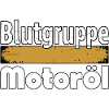Blutgruppe Motoröl Schrauber Design