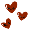 Cuddly Hearts Trio Kawaii
