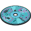 Digital Future Computer 90s Retro Design