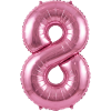 8th Birthday Shirt, Helium Balloon