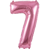 7th Birthday Shirt, Seventh Birthday Helium