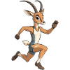 Running Deer Athlete in Tank Top