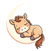 Moon Pony Cuddly Dream
