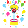 Alaaf Kölner Karneval Clown