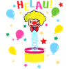Helau Mainz Karneval Clown