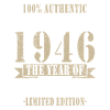 Né en 1946 Anniversaire