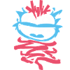 Little Monsters: Punk Monkey with Wink