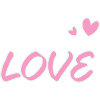 Pastel Love and Drawn Hearts