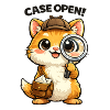 Little Detective Kitten Case Open