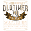 Einzigartiger Oldtimer Jubiläumsdesign