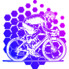 Roadbike motif with recognition value
