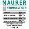 Bricklayer hourly wage