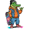 Sumpflife Alligator Skatewear