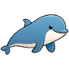 Blue dolphin – friendly sea friend