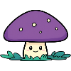 Lila Pilz Kuschelheld